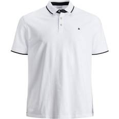 Jack & Jones Men T-shirts & Tank Tops Jack & Jones Classic Plus Size Polo Shirt - White