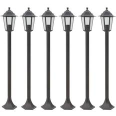 vidaXL Garden Lamp Post 110cm 6pcs