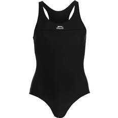 Slazenger Racer Back Swimsuit Ladies - Black