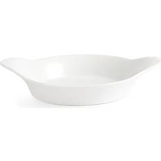 With Handles Dishes Olympia Whiteware Dish 6pcs 22cm
