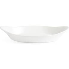 With Handles Dishes Olympia Whiteware Oval Eared Dish 6pcs 22.9cm