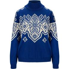 Dale of Norway Falun Heron Women’s Sweater - Ultramarine/Offwhite