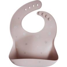 Mushie Silicone Baby Bib Daisy