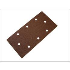 Faithfull 1/3 Sanding Sheet Red B/D Perforated Assorted (Pack of 5)