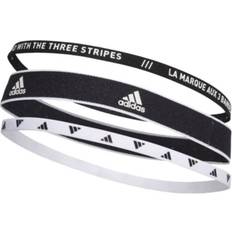 Adidas Polyester Headbands Adidas Training Headbands 3-pack Unisex - Black/White/White