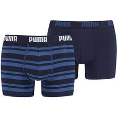 Puma Men's Heritage Stripe Boxer 2-pack - Blue