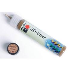 Marabu 3D Liner Brown 25ml