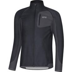Gore Sportswear Garment T-shirts & Tank Tops Gore R3 Partial WindStopper T-shirt Men - Black/Terra Grey