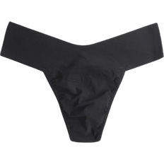 Hanky Panky Breathe Natural Rise Thong - Black