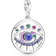 Pandora Me The Eye Medallion - Silver/Multicolour