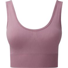 Tridri Multisport Ribbed Seamless 3D Bra - Mauve