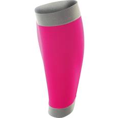 Men - Pink Arm & Leg Warmers Spiro Calf Sleeves Men - Pink/Grey