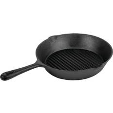 Vogue Round Cast Iron Ribbed 26.7 cm