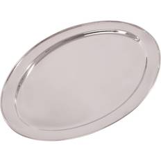 Stainless Steel Serving Platters & Trays Olympia Oval Serving Tray