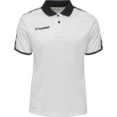 Fitness & Gym Polo Shirts Hummel Authentic Functional Jersey Polo Shirt Men - White