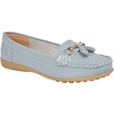 Boulevard Action Leather Tassle - Baby Blue