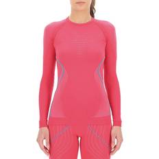 UYN Evolutyon UW Long Sleeve Base Layer Women - Strawberry/Pink/Turquoise