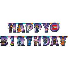 Amscan Lego-filmen 2 Happy Birthday girlang 163x13 cm