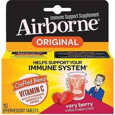 Airborne Effervescent Health Formula Very Berry 10 Tablets