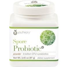 Youtheory Spore Probiotic Powder plus Prebiotics 3.4 oz