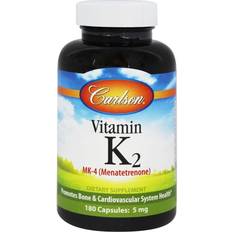 Carlson Labs Vitamin K2 Menatetrenone 5 mg. 180 Capsules