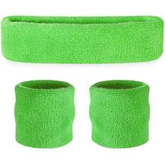 Wicked Costumes 80s Sweatband Kit Neon Green