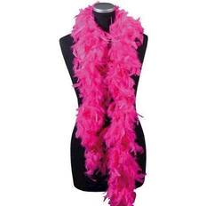 Feathers & Boa Accessories Fancy Dress Boland Feather Boa Pink