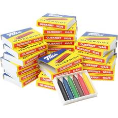 Filia Oil Crayons, assorted colours, 25x6 pc/ 1 pack