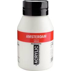 Royal Talens Amsterdam Standard Series Acrylic Jar 1000 ml Titanium White 105