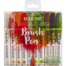 Royal Talens Penselpenna Ecoline Brush Pen 10-pack Architect