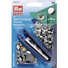 Prym Fasteners Sport & Camping Silver Brass 15mm