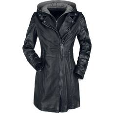 Gipsy Seneka LEGV Leather Coat - Black