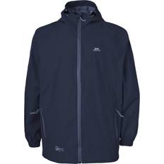 Trespass Qikpac Unisex Waterproof Packaway Jacket - Navy