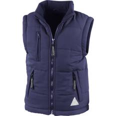 XL Padded Vests Children's Clothing Result Junior Ultra Padded Bodywarmer - Navy (R088J)