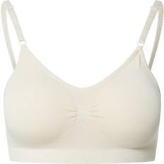 Magic Bodyfashion Bamboo Comfort Bra with Spaghetti Straps - Cream