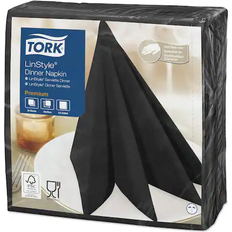 Tork Servett LinStyle Svart 39x39 cm