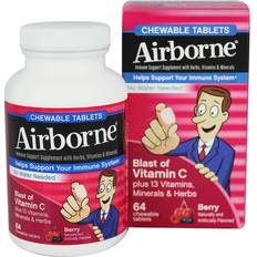 Airborne Chewable Immune Support Berry 64 Tablets