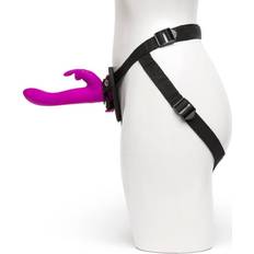 Happy Rabbit Rechargeable Vibrating Strap-On Harness Set