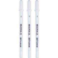Sakura Gelly Roll White Bold Gel Pens Pack of 3