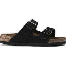 Birkenstock Arizona Cuir Soft Footbed - Black