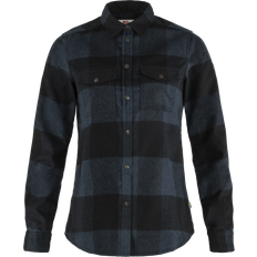 Women - Wool Shirts Fjällräven Canada Shirt W - Navy/Black