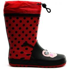 Dare 2b Kids Mudplay Dinosaur Wellingtons - Red/Black