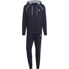 Adidas Men's Sportswear Cotton Piping Tracksuit - Legend Ink