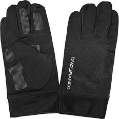 Endurance Gloves Endurance Watford Running Gloves - Black Solid