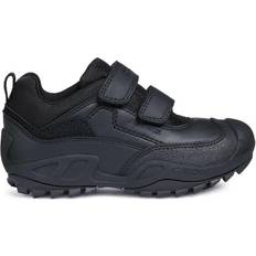 Geox Boys New Savage Abx Leather Trainers - Black