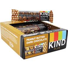 KIND Plus Bars Peanut Butter Dark Chocolate 12 pcs