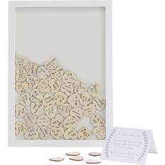 Ginger Ray Wooden Frame Wedding Guest Book