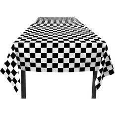 White Table Cloths Boland Table Cloths Chequered Flag for Racing