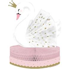 Creative Party PC344423 Swan Princess Honeycomb Centerpiece-1 Pc