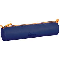 Rhodiarama round pencil case midnight